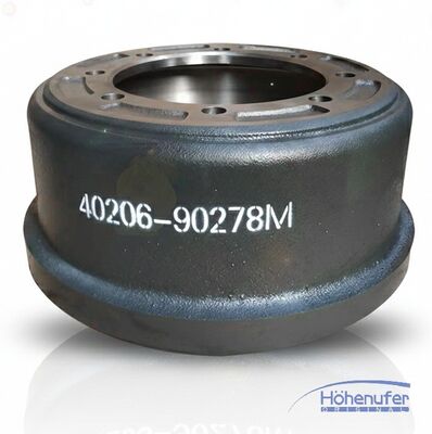 Precision Casting Nissan Brake Drum OE 40206-90278M Heavy Duty Brake Drum