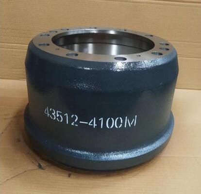 Heavy Duty Brake Drum 43512-4100M High Carbon Casting For Hino 700 Series