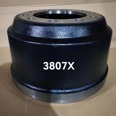 Lightweight Full Cast Brake Drum 3807X 16.5x8.6" Outboard Mount