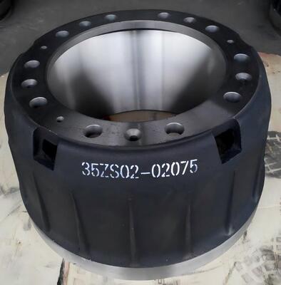 35ZS02-02075 Rear Brake Drum for Bus & Heavy-Duty Truck Axle