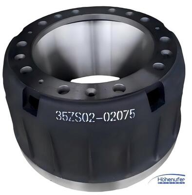 35ZS02-02075 Rear Brake Drum for Bus & Heavy-Duty Truck Axle