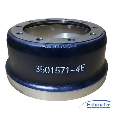 3501571-4E Front Brake Drum for FAW J5 / J6 Heavy Truc