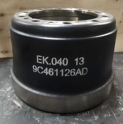 9C461126AD Rear Brake Drum for Ford Cargo Trucks | EK.040 13 Brake Drum