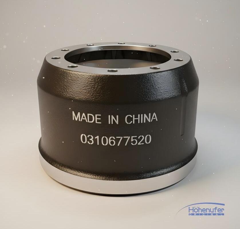 Heavy Duty Brake Drum 0310677520 Trailer Brake Drum For BPW Axles