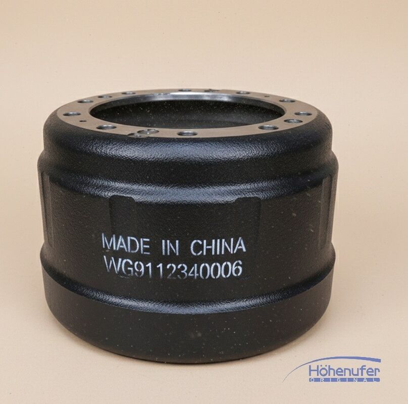 WG9112340006 Rear Axle Components SINOTRUK Brake Drum 420x185mm