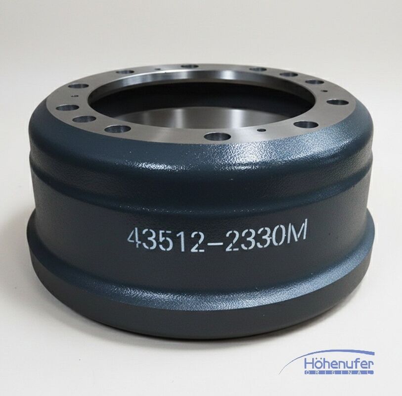 43512-2330M Hino Brake Drum Heavy Duty Casting Performance Drum Brakes