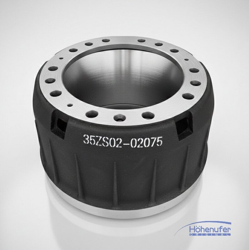 Cast Iron 35ZS02-02075 Heavy Duty Brake Drums For Yutong & King Long Bus