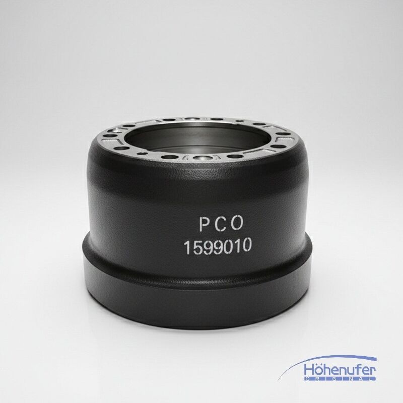 Heavy Duty Brake Drum PCO1599010 Truck Brake Drum OEM Replacement 1599010