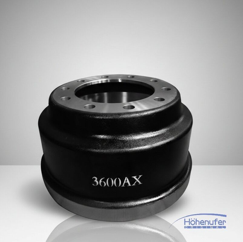 3600AX Commercial Truck Brake Drums 16.5"X7" Outboard Mount For Class 8 Trucks