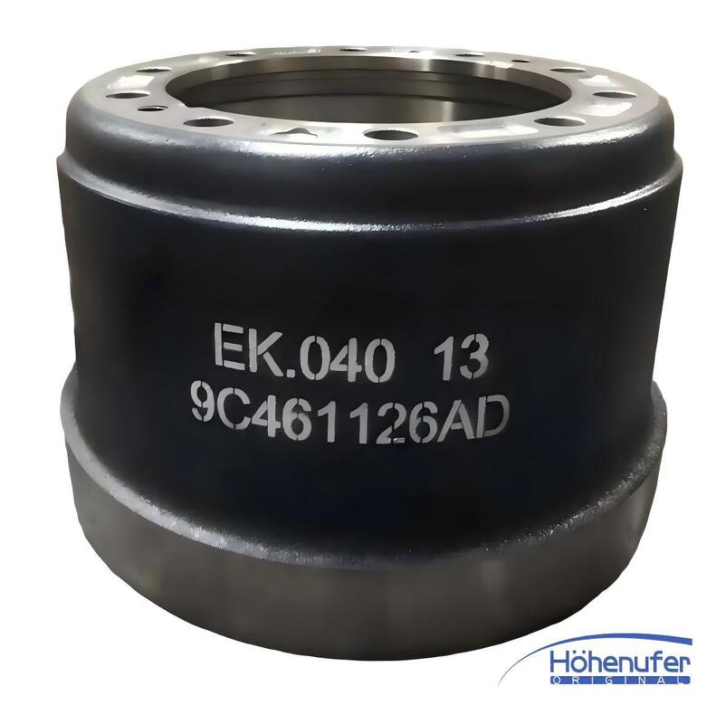 9C461126AD Rear Brake Drum for Ford Cargo Trucks | EK.040 13 Brake Drum