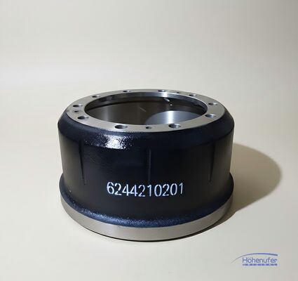 6244210201 Commercial Truck Brake Drums 410x220mm Rear Axle Components