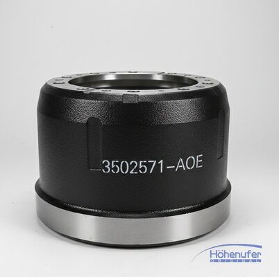 Heavy Duty Brake Drum 3502571-AOE For FAW J6 J7 Truck Rear Axle Brake Components
