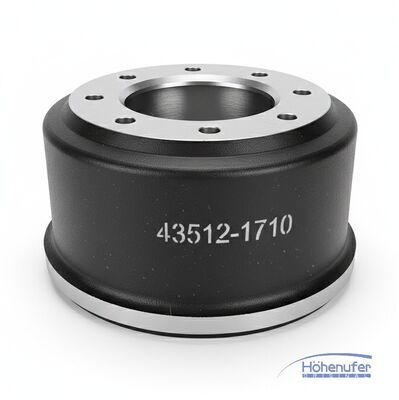 43512-1710 Hino Brake Drum Replacement 410x160mm For Hino 500 Series