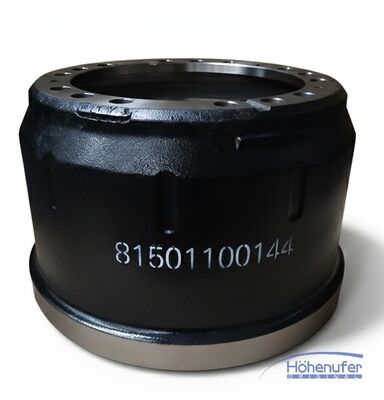 MAN Truck Brake Drum OE 81501100144 Casting Heavy Duty Brake Drum