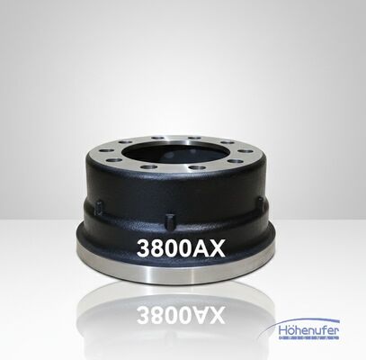 Tractor Trailer Brake Drums 3800AX | 16.5"X8.625" Outboard Mount